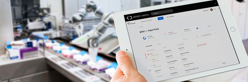 Körber Digital entwickelt eine Maschinenbau-Datenbank und entlastet Unternehmen beim Obsoleszenz Management.(Bild:  Körber Digital GmbH)