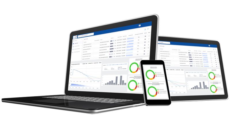 Die SmartLevel-Anwendung funktioniert auf jedem Endgerät mit Web-Browser (Bild: FUCHS LUBRICANTS GERMANY GmbH)