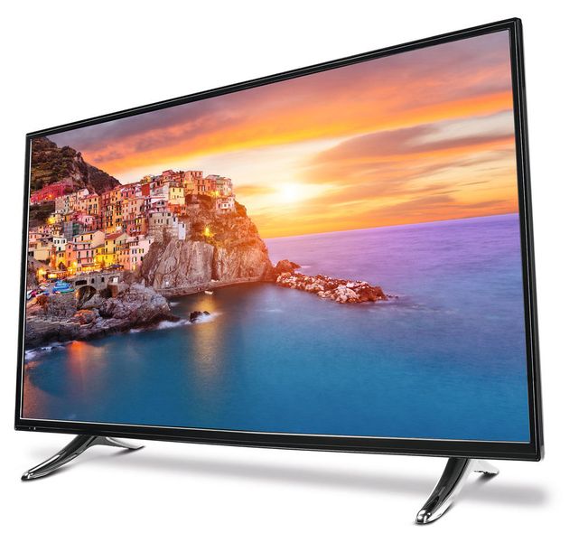 Das Display stellt das Bild im 16:9-Format dar und bietet eine Helligkeit von 300 cd/m². (Medion)