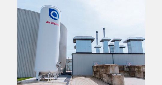 Der Gashersteller Air Liquide setzt auf den Bau von Anlagen zur Gewinnung von grünem Wasserstoff (Symbolbild). Jetzt wurde eine 20-Megawatt-Anlage in Oberhausen in Betrieb genommen. Doch die Pläne für eine gute Wasserstoffversorgung gehen noch weiter ...(Bild:  Air Liquide)