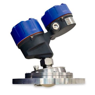 The new Pulsar Model R80 solids antenna delivers improved measurement capability through its high-frequency signal, narrow beam angle, and advanced configuration software. (Source: Ametek )