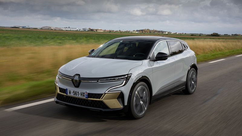 Den Mégane E-Tech Electric hat Renault auf eine komplett neu entwickelte und nur für elektrische Antriebe ausgerichtete Plattform gestellt, die CMF-EV. (Bild: Renault)