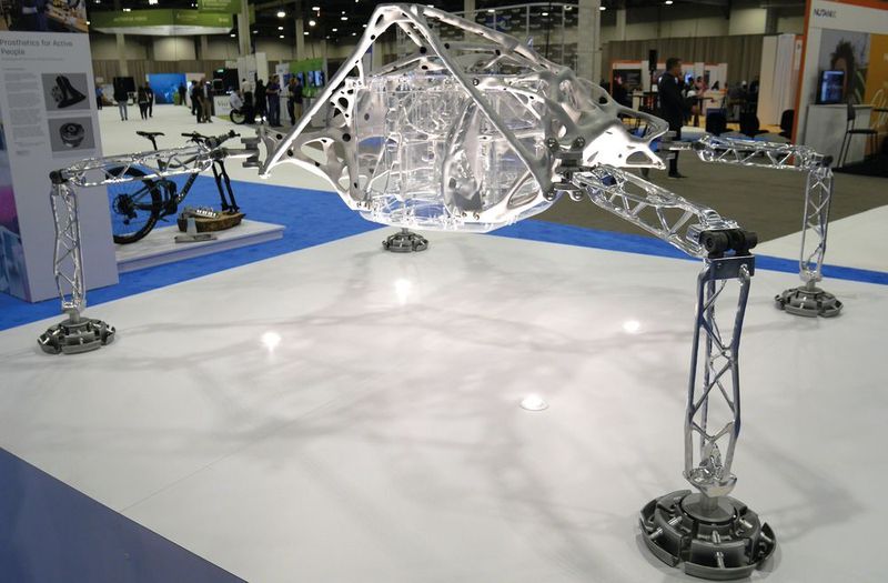 Leichter ins All: In einem Projekt mit der NASA entstand ein Lander für die Fortbewegung auf fernen Planeten. (Stefan Graf)