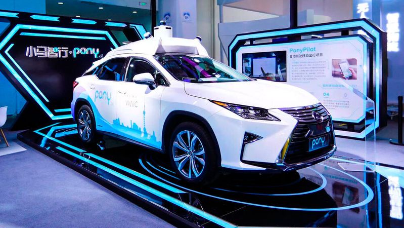 Toyota and Pony.ai have started production of the bZ4X robotaxi.(Image: Pony.ai)