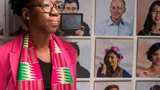 Joy Buolamwinis Studie hat gezeigt, dass kommerzielle Gesichtserkennungssysteme Bilder von Frauen mit dunkler Haut nur schlecht erkennen können. (Bryce Vickmark)