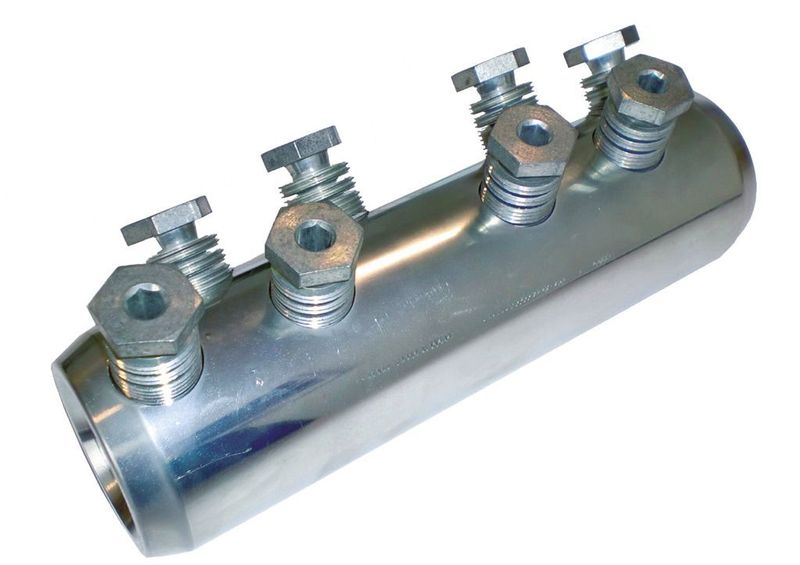 Schraubverbinder von Nexans sorgen für die passende Verbindung von Alu- zu Kupferkabeln oder von gleichen Werkstoffen untereinander.  (Bild: Nexans)