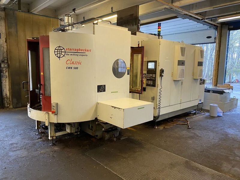 Dieses Starrag-Heckert-CNC-Horizontalbearbeitungszentrum des Typs CWK500 kann man ebenfalls günstig ersteigern. (Bild: Surplex)