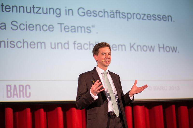 Dr. Carsten Bange vom Business Application Research Center (BARC). (Software AG)