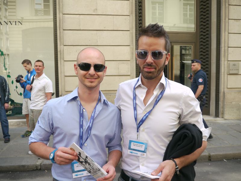 Simone Ferro und Alessandro Armenia (beide PMC Security Lab, einem italienischen Barracuda-Partner) (Archiv: Vogel Business Media)