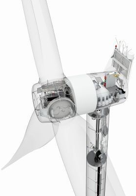 Ohne Seltene Erden: Die Herstellung direkt angetriebener Windturbinen soll zukünftig ohne das Mineral Dysprosium auskommen. (Bild: Siemens AG, Pictures of the Future, www.siemens.com/pof)