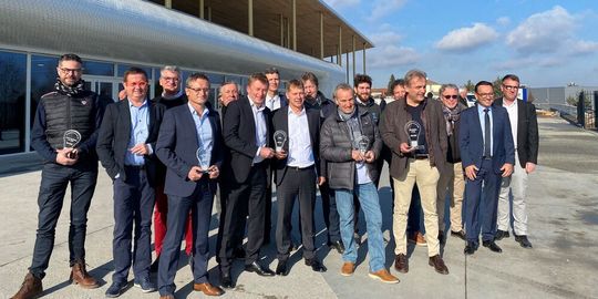 Les lauréats des trophées du Simodec 2020. Les lauréats des trophées du Simodec 2020.