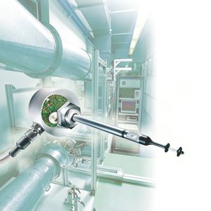 Mit dem Strömungssensor SS 20.500 lässt sich der Volumenstrom in Biogasanlagen sicher und unkompliziert bestimmen. 