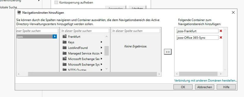 Erstellen von eigenen Navigationsknoten. (Bild: Microsoft / Joos)