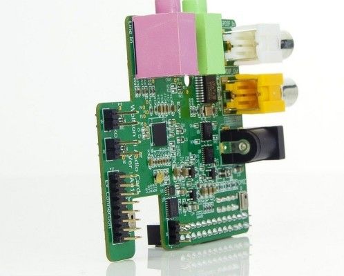 Wolfson Audio Card für Raspberry Pi: (Bild: Wolfson / Farnell)