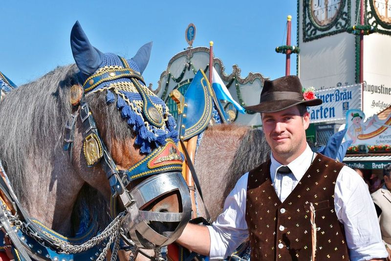 Immer eine Augenweide: die schön geschmückten Brauereiwagen und -pferde (Bild: Pixabay)