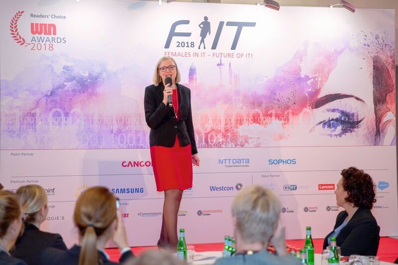 Eröffnungs-Keynote von Ilka Friese, CFO bei NTT DATA Deutschland. (Vogel IT-Medien)