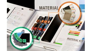 Das "Material Kit" vermittelt einen Überblick über das gesamte Material-Know-how, das die BASF dem Automobildesigner bie  (Bild: BASF)