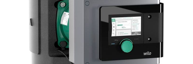 Dank optimierter Energiesparfunktionen wie Multi-Flow Adaptation und No-Flow Stop sowie einem EEI ≤ 0,17 ist die neue Smart-Pumpe die Pumpe mit dem höchsten System-Wirkungsgrad auf dem Markt.(Bild:  Wilo)