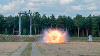 Auf ihrem Testgelände Technische Sicherheit in Horstwalde untersucht die Experten der BAM, wie sich Explosivstoffe in der Praxis verhalten.  (Bild: BAM)