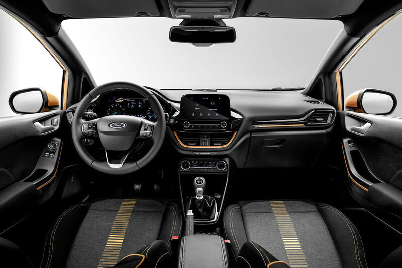 Der Innenraum des Fiesta Active. (Ford)