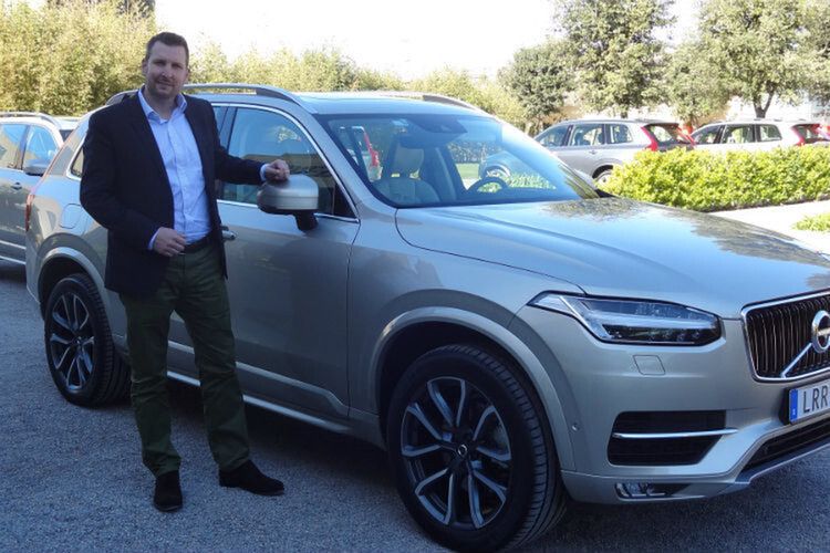 Volvo-Deutschland-Vertriebschef Ralph Kranz will in diesem Jahr 4.300 Einheiten des neuen XC 90 vermarkten. (Foto: Mauritz)