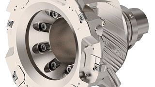 Leicht und perfekt gekühlt: das Tangentialplatten-Werkzeug „Twister“ von Hollfelder-Gühring. (Gühring)