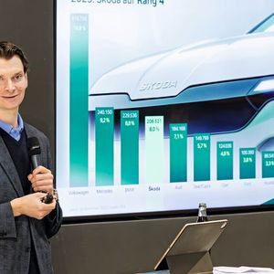 Skoda hat in Deutschland ein erfolgreiches Jahr abgeschlossen. Der scheidende Geschäftsführer Jan-Hendrik Hülsmann analysierte die Gründe des Aufwärtstrends.(Bild:  Skoda Auto Deutschland)