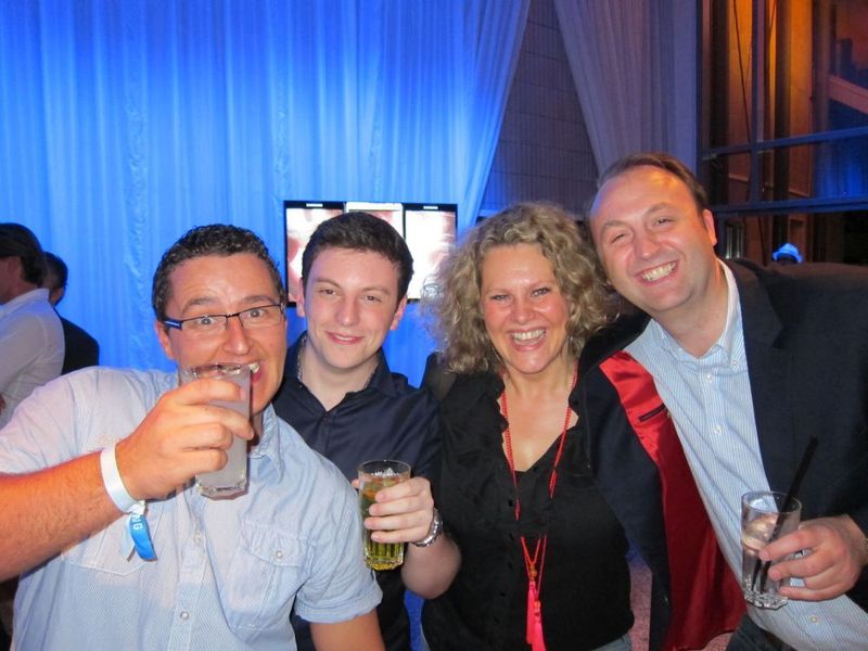 (v. l.) Mathias Kaczmarski, Media Markt, Vincenzo Glauert, Constanze Baier und Justus Breuer, Samsung (Bild: IT-BUSINESS)