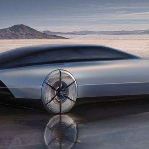 Das Design des Konzeptfahrzeugs soll einige aerodynamische Vorteile bieten.(Bild:  Lincoln)