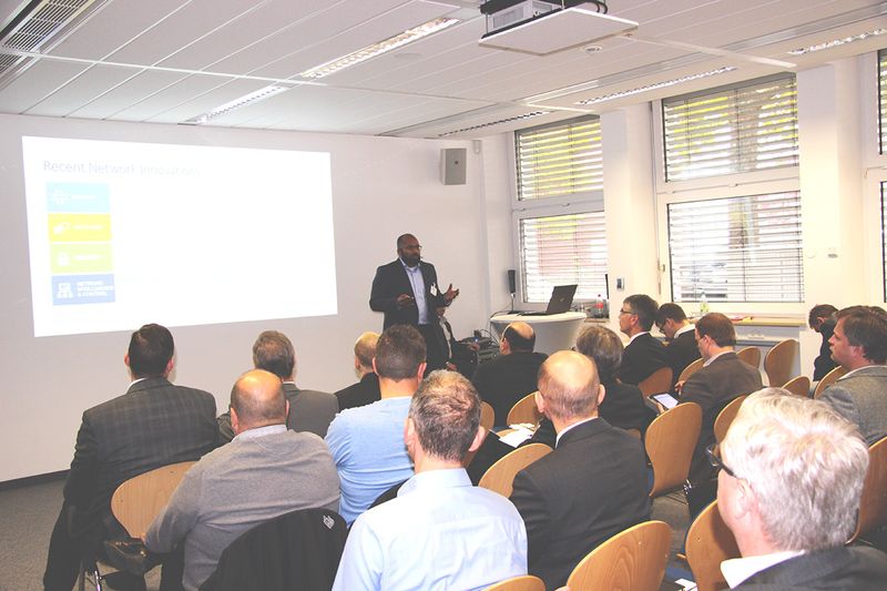 Sam Walden von Juniper Networks sprach über „Agile Clouds und Rechenzentren als Wettbewerbsvorteil.“ ()