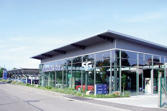 Achern: seit 1960 für Mercedes-Benz-Fahrzeuge zuständig. (Archiv: Vogel Business Media)