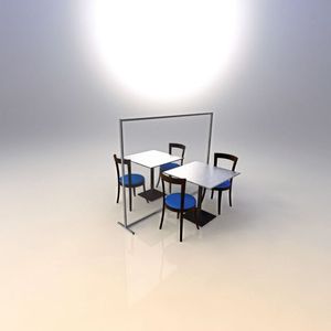 Transparence et sécurité avec les parois en plexiglas de pmf system.(Source :  PMF System)