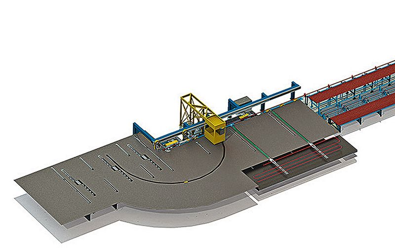 Bild 3: Die Rationalisierung der Turn-Key-Anlage erstreckt sich über die gesamte Fertigungskette. (Bild: Schwarze-Robitec)