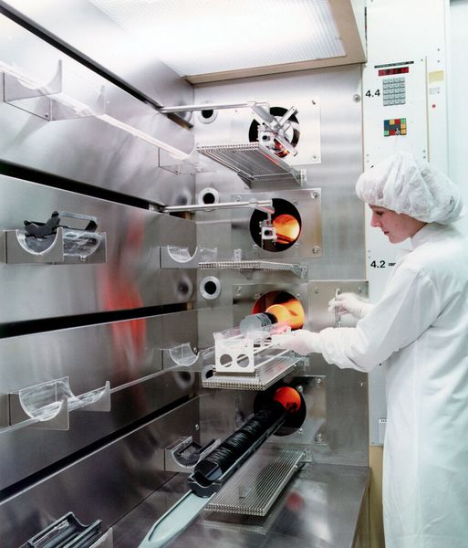 Produktion integrierter Schaltkreise (Bild: Foto: Bosch)