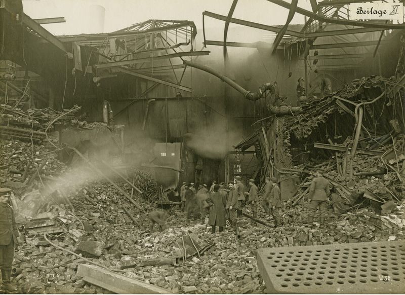 Folgen eines explodierten Wasserrohrkessels in Nürnberg. (TÜV SÜD)