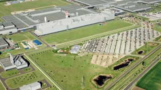 Mercedes-Benz plant neues Werk im ungarischen Kecskemét; hier ein Luftbild des bestehenden Werks. (Daimler)