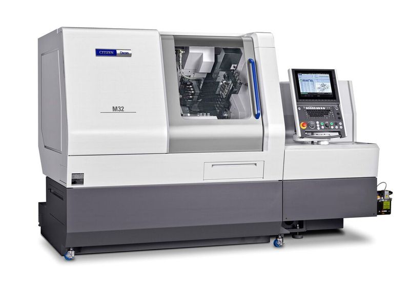 Citizen Cincom M32-VIII with 4-axis LFV. (Source: Citizen Machinery )