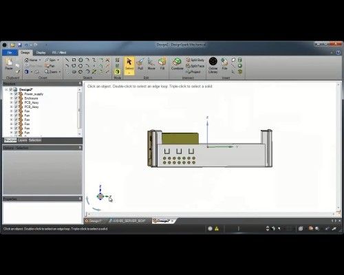 Designspark Mechanical Version 2.0: Die kostenfreie 3D-Modellierungs-Software von RS Components in Aktion+ (Bild: RS Components)