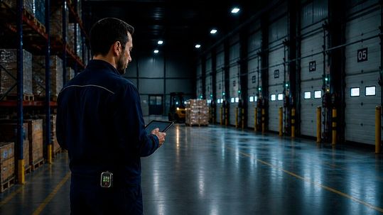Die Absicherung von Mitarbeitenden, die alleine arbeiten, wird trotz zumeist umfassend organisiertem Arbeitsschutz häufig unterschätzt. Totmannschalten gehören in ein ganzheitliches Sicherheitskonzept.(Bild:  Almas Industries)