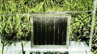 Solarmodule, die Wasserstoff statt Strom erzeugen, funktionieren ähnlich wie ein künstliches Blatt. (Forschungszentrum Jülich)