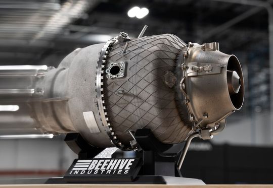 EOS can be pleased, as the demand for the engine systems of its customer Beehive Industries (one can be seen in the picture) from the USA is increasing due to the global crises. Now there has been a nice order concerning 3D printers ...(Image: N. Leach-Proffer)