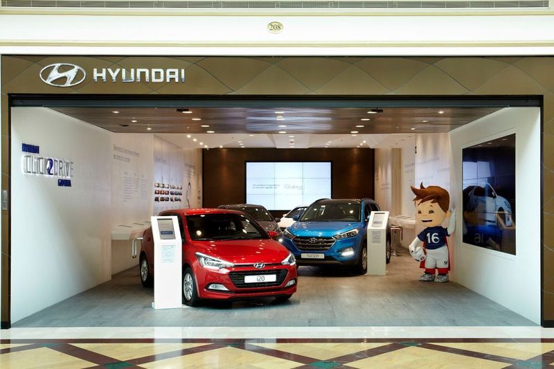 Kurz darauf folgte der erste „Digital Store“ in Spanien. (Hyundai)
