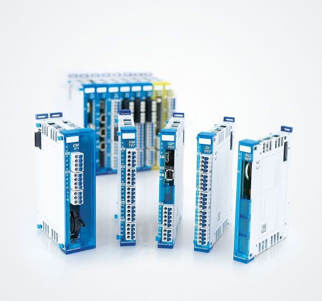 Ganz nach Belieben: Neuzugänge im S-Dias Steuerungs- und I/O-System. (Sigmatek)