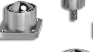 Kugelrollen sind bewährte Konstruktionselemente, die Dr. Tretter in verschiedenen Versionen anbietet. Damit lassen sich viele Anwendungsfälle abdecken. (Bild: Dr. Erich Tretter)