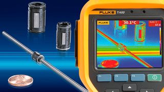 Die kompakte Autofokus-Wärmebildkamera TI400 benötigt ein extrem kleines Lager mit nur 3 mm Durchmesser. (Rodriguez)