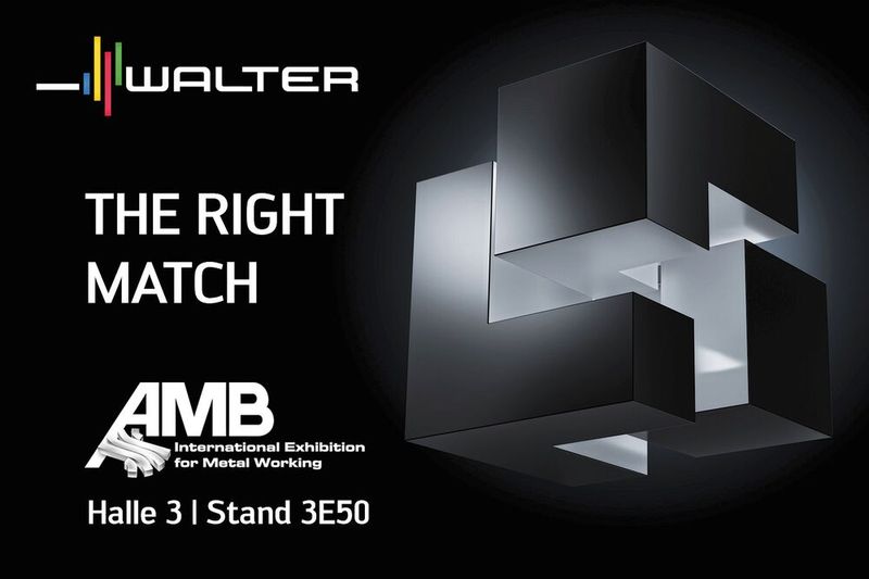 Auf der AMB setzt Walter auf auf "The Right Match".(Bild:  Walter AG)