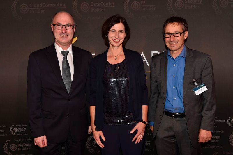 Uwe Witulski (IBM), Daniela Schilling (Vogel IT-Medien), Rainer Sawall (IBM) (VIT)