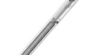 Einzigartige, von Hahn Gasfedern zum Patent eingereichte Kombination der Funktion aus zwei Gasfedern und einer Ölbremse für abgefedertes Andocken, degressives Bremsen und sanftes Zufahren von Türen und anderen Schiebeelementen mit Gesamtgewichten von 60 kg bis 400 kg. (Bild: Hahn)