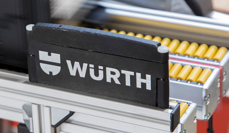 Flexibles RFID-Modul Iplacer. (Würth)