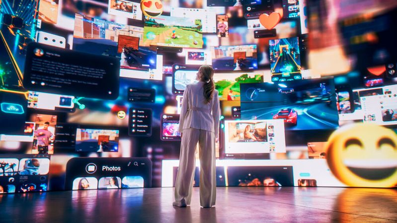 Meta will EU-Nutzern ab Januar 2026 auf Druck der EU-Kommission bei Facebook und Instagram die Wahl bieten, weniger Daten zu teilen und dadurch weniger personalisierte Werbung zu erhalten.(Bild: ©  Gorodenkoff - stock.adobe.com / KI-generiert)